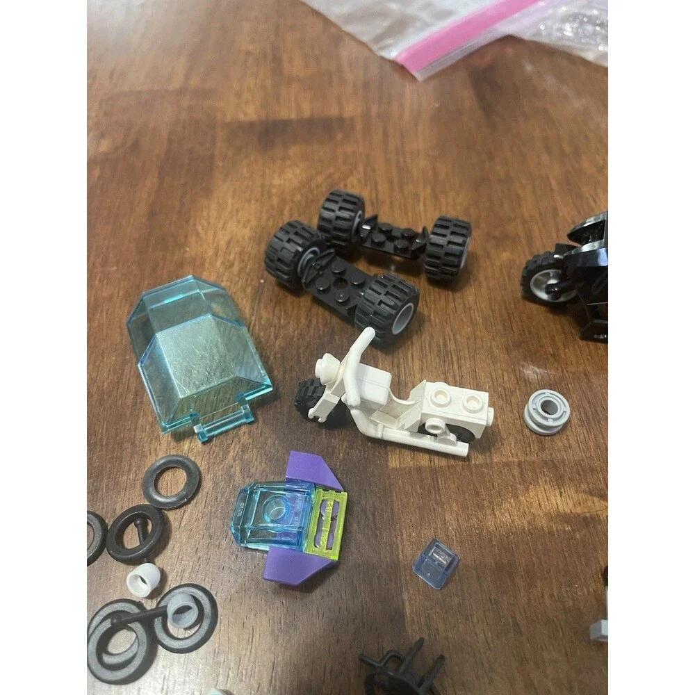 Lot Of Assorted Car Lego Pieces And Accessories